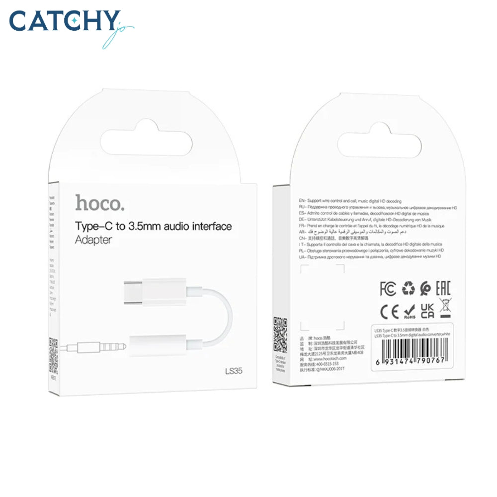 HOCO LS35 Type-C To 3.5mm Digital Audio Converter