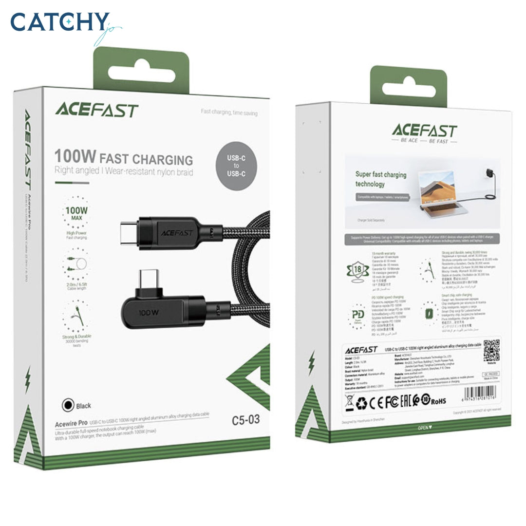 ACEFAST C5-03 USB-C To USB-Charging Data Cable (100W)
