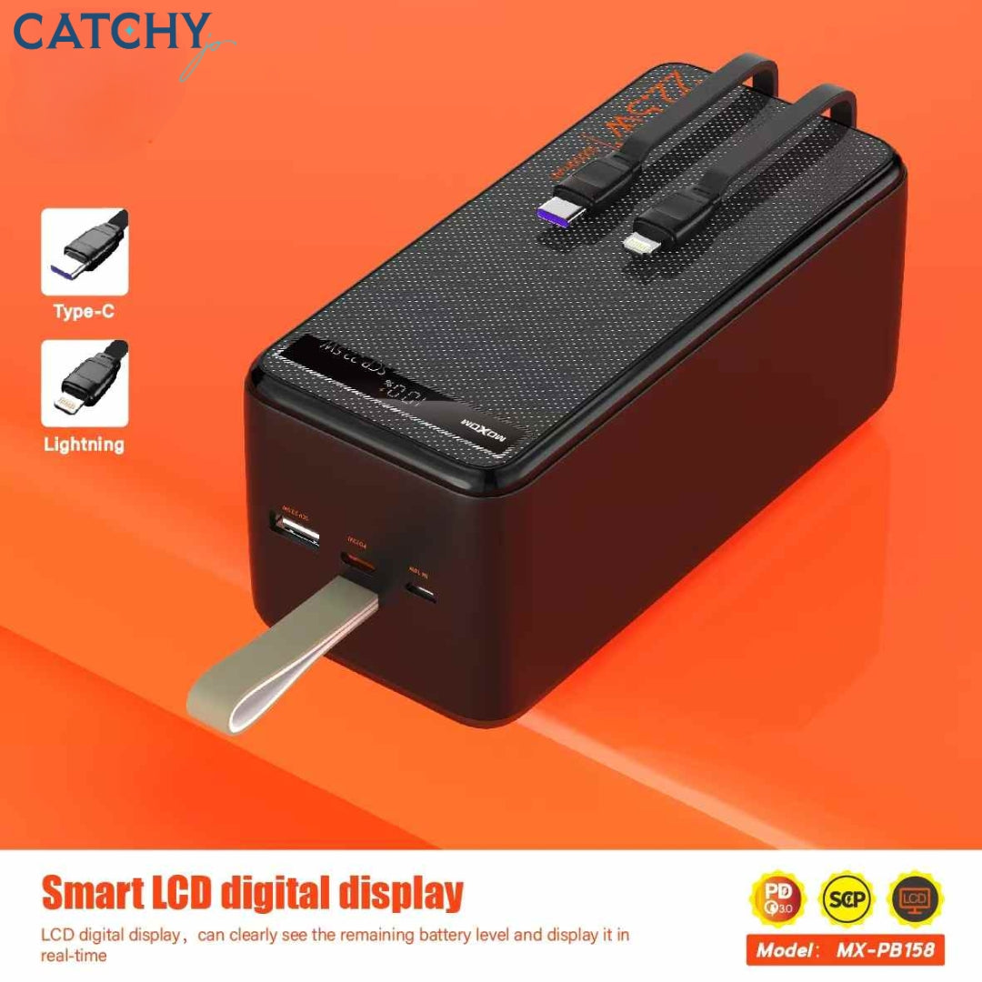 Moxom MX-PB158 Wired LCD Power Bank (50000mAh)
