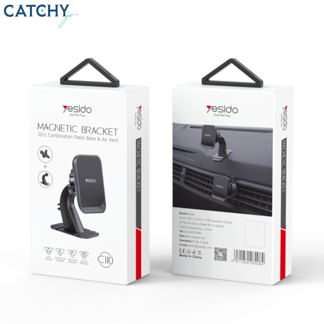 YESIDO C110 Magnetic Bracket Dashboard Car Phone Holder