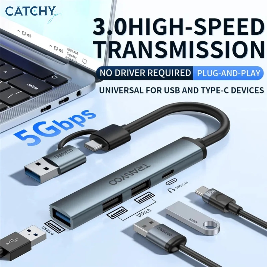 TRANYOO HB11-AC Multifunction Expansion Hub