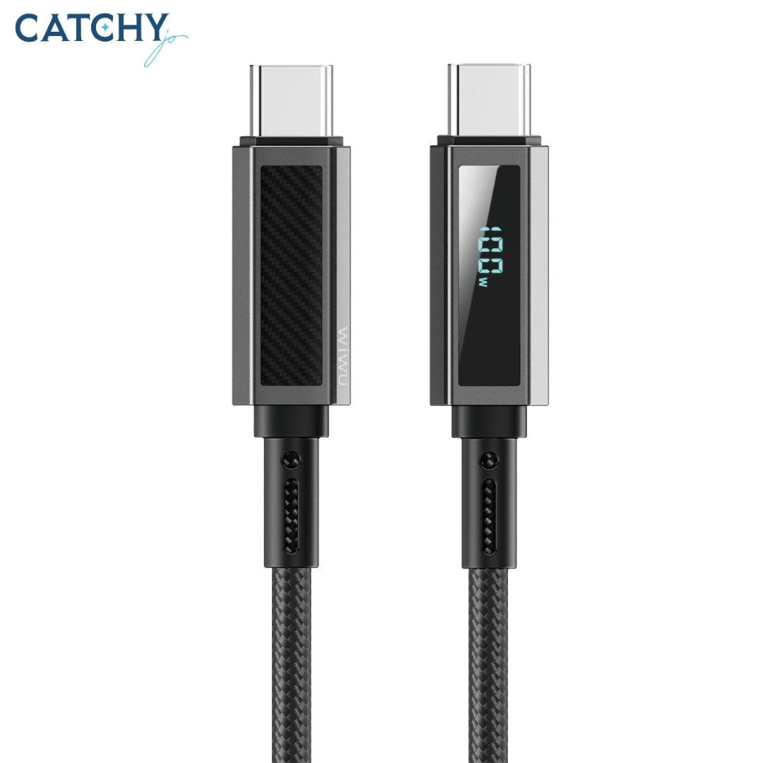 WiWU Wi-C079 Warriors Type-C To Type-C Cable 1.2M (100W)