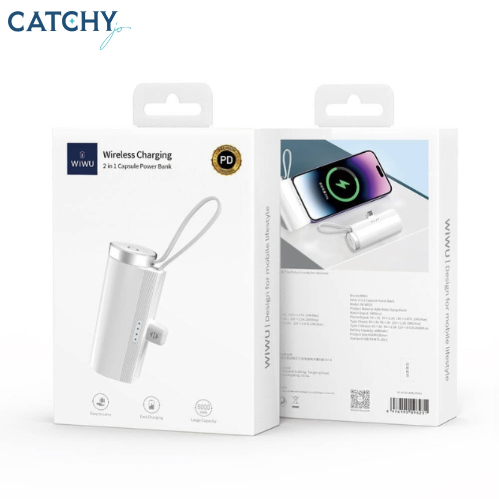 WiWU WI-W026 Capsule Type-C Power Bank (5000mAh)