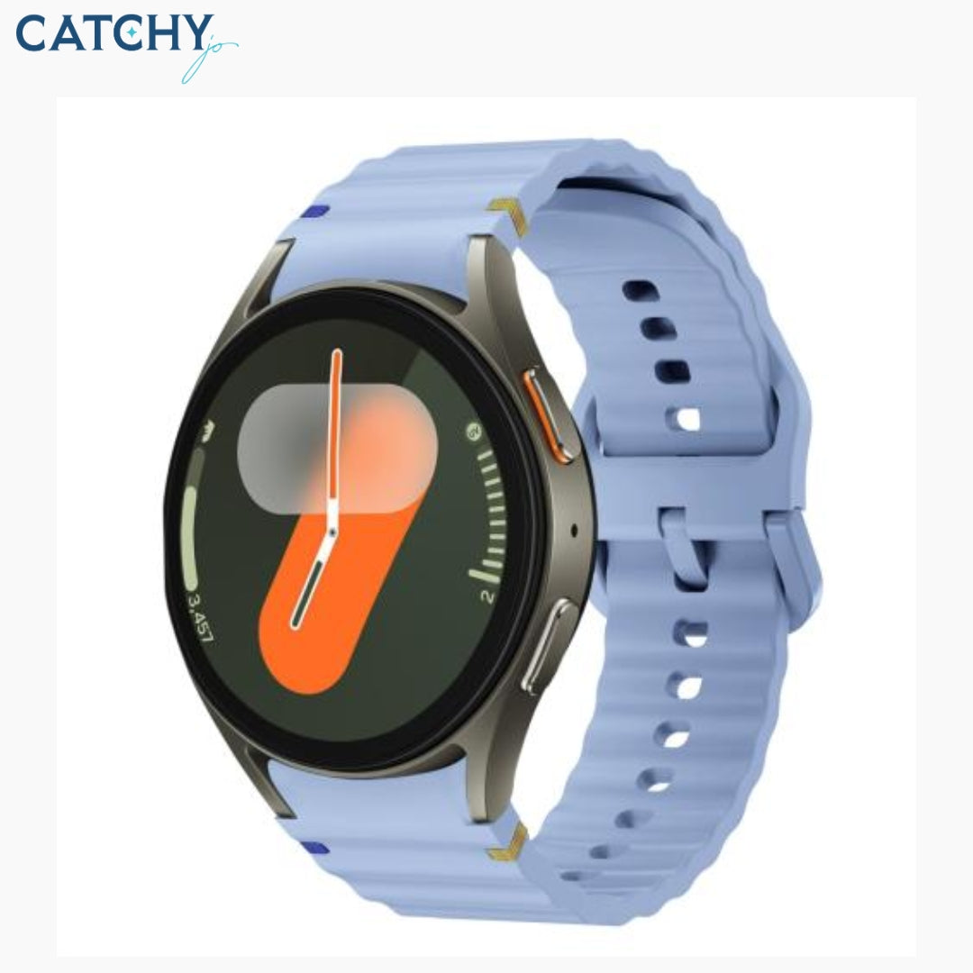 Samsung Wave Pattern Stitched Silicone Watch Band