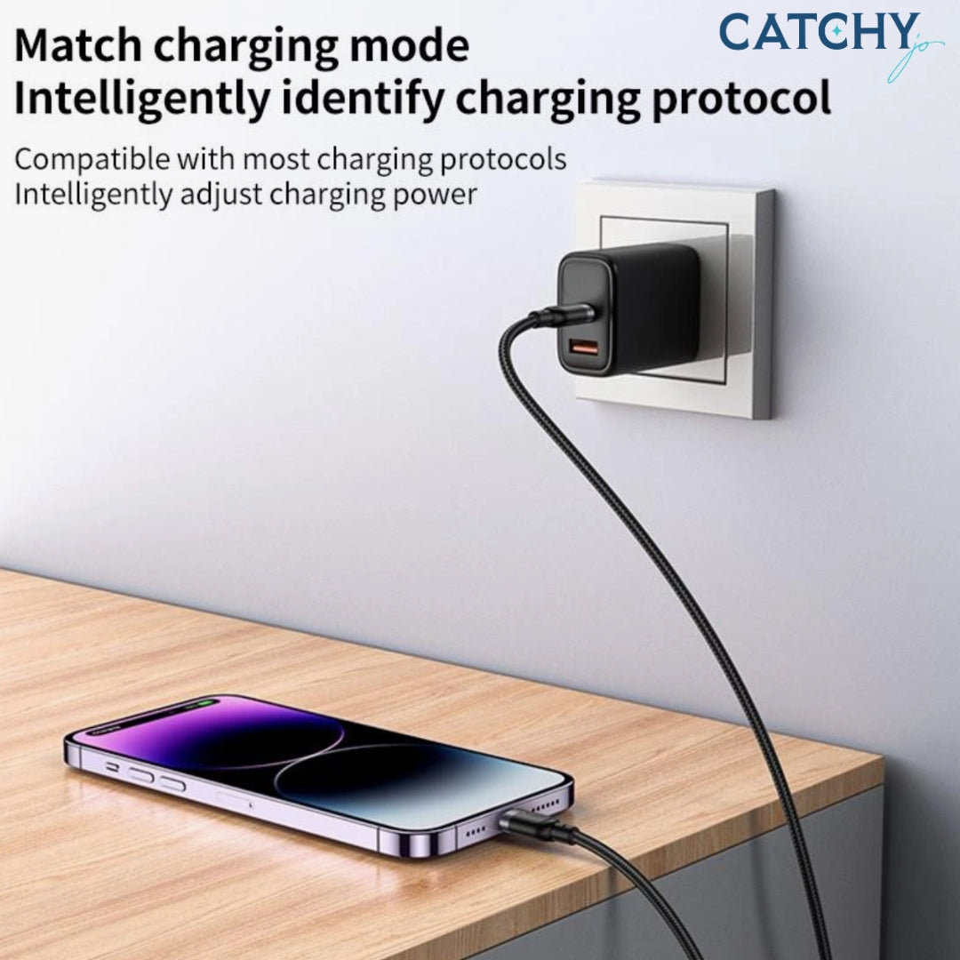 YESIDO CA191 Type-C to Lightning Cable (27W)