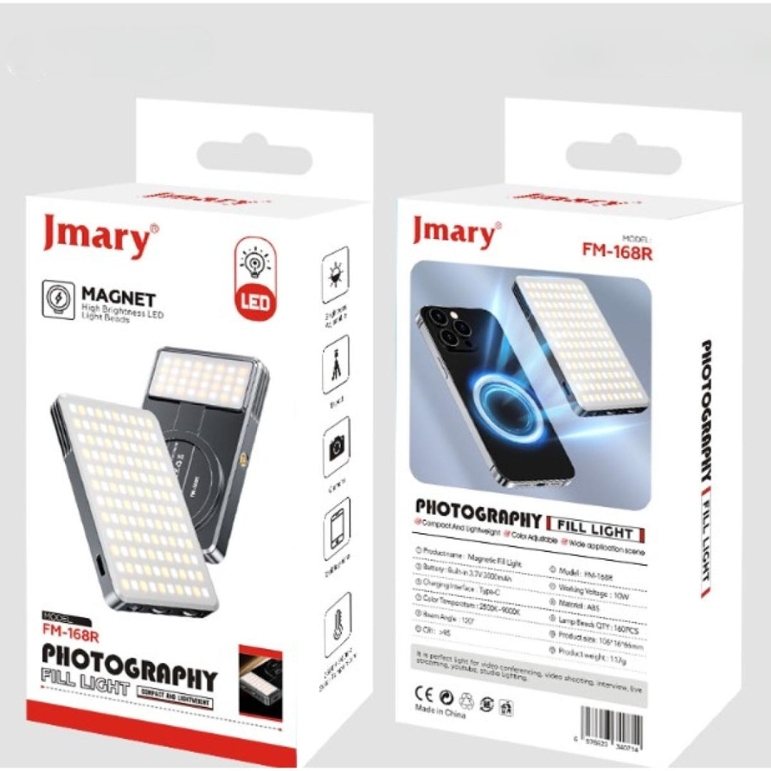 JMARY FM-168R Magnetic Mobile Fill Light