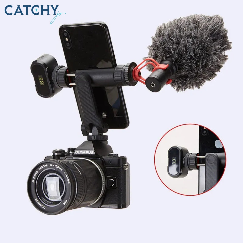 JMARY BH-05 Double Cold Shoe Extension Mobile Holder