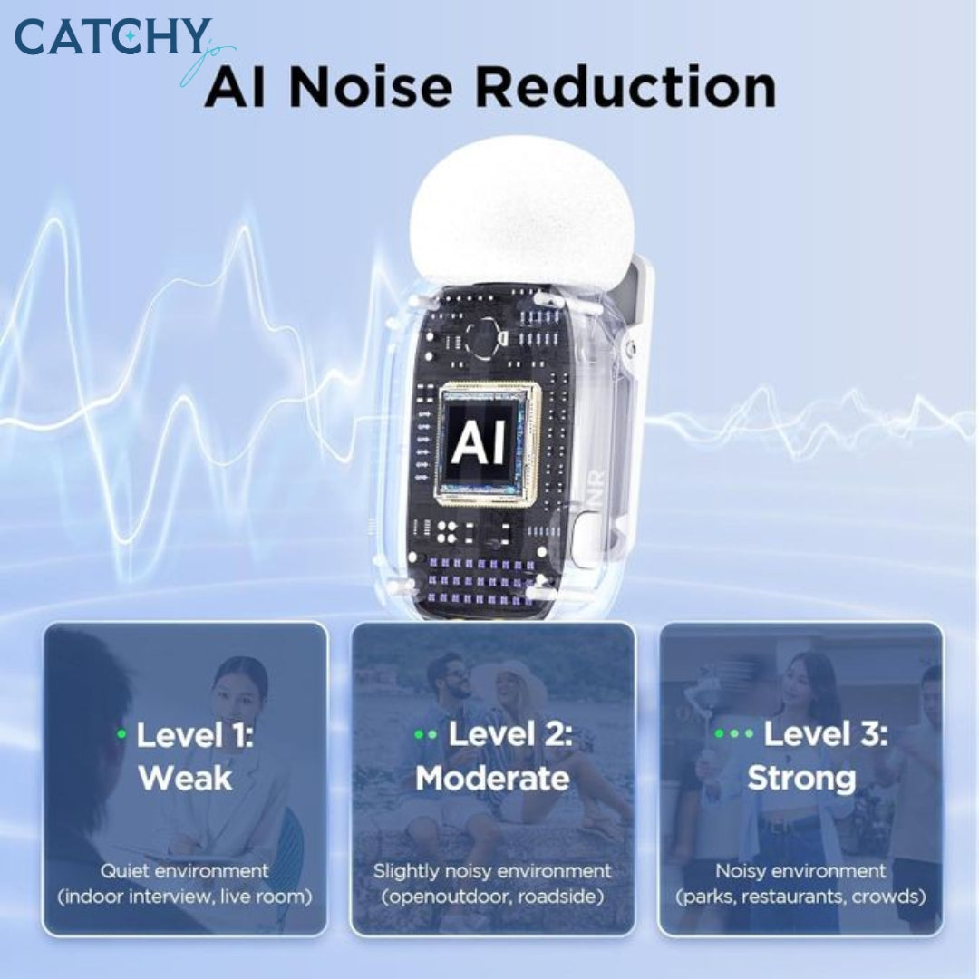 BOYA Mini 13 Dual Wireless Microphone With Charging Case