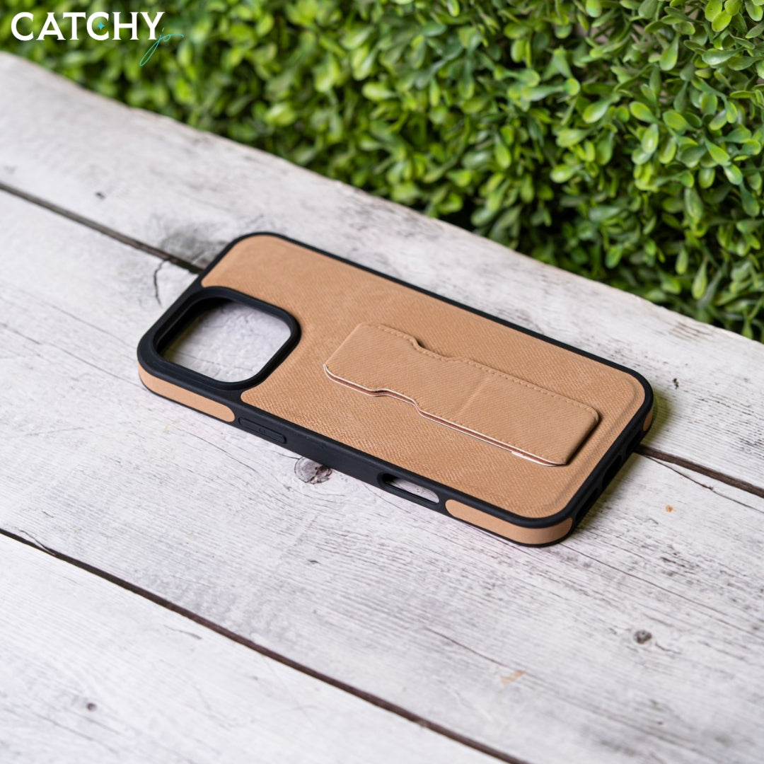 iPhone 11+13+14 Series Woven Case With Stand