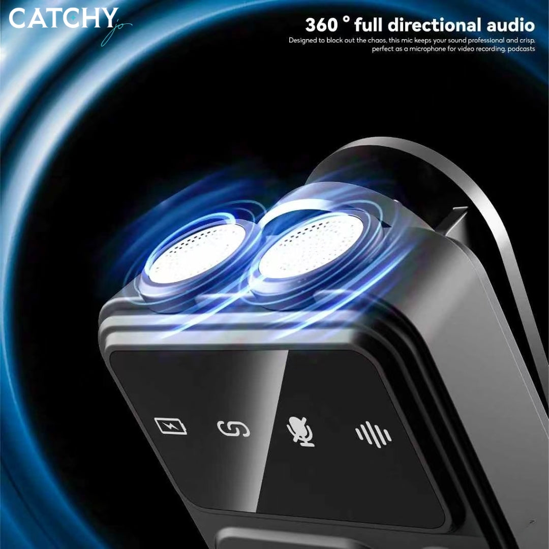 Moxom MX-AX77 Cosmos Mini Dual Wireless Microphone