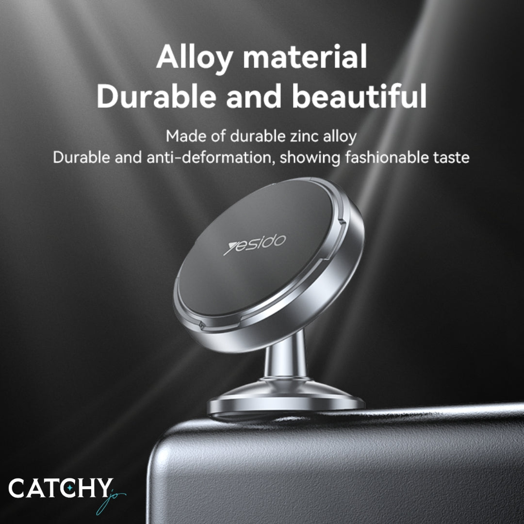 YESIDO C215 360 Rotation Magnetic Suction Car Phone Holder