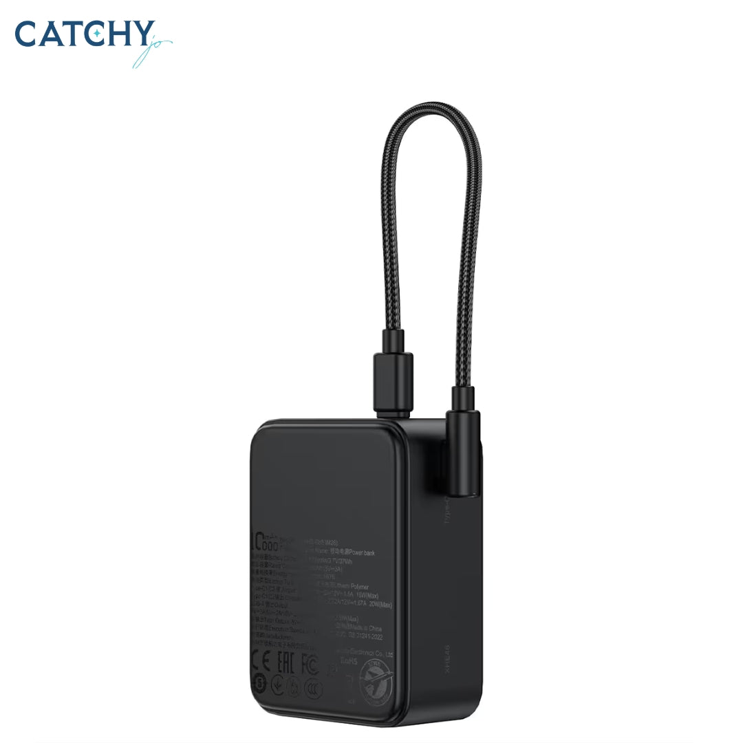 ACEFAST M28 Power Bank With Type-C Cable (10000mAh)