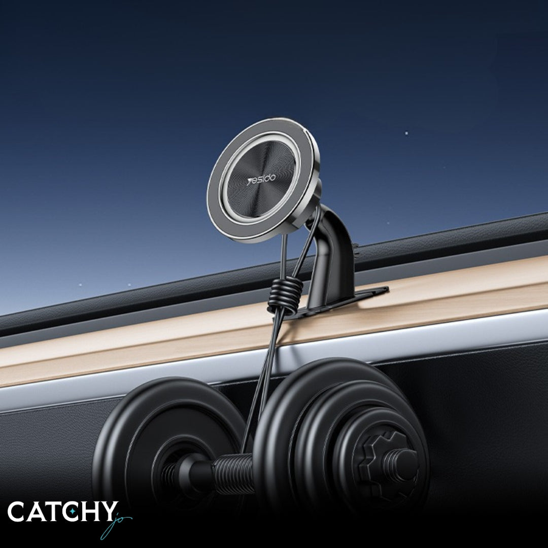 YESIDO C201 360 Multi-Dimensional Rotation Magnetic Car Phone Holder