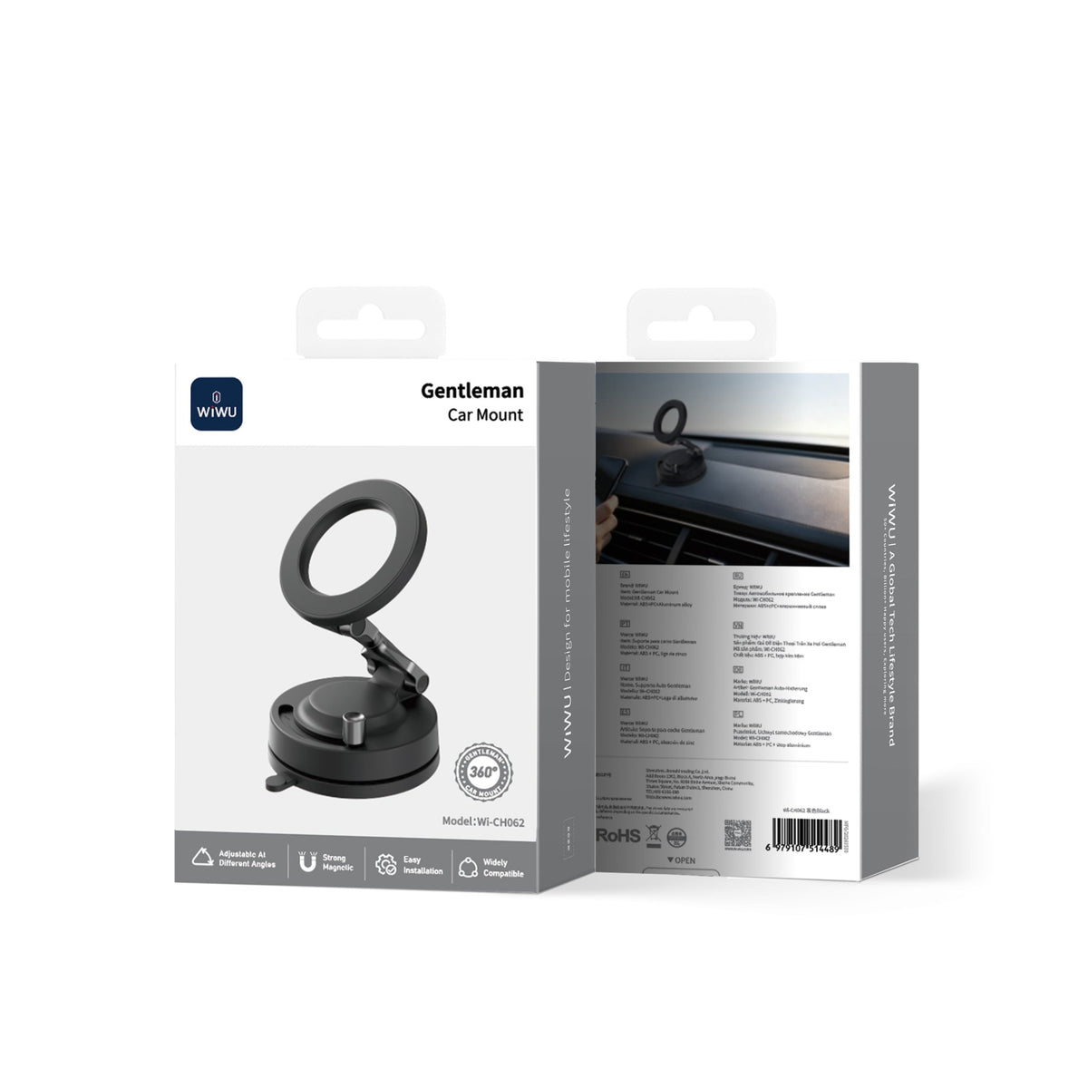WiWU Wi-CH062 Magnetic Car Phone Holder
