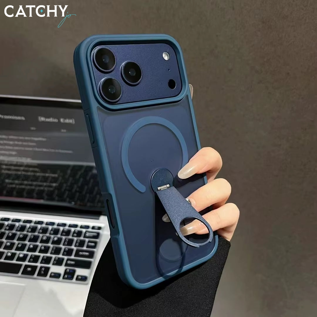 iPhone Pull Tab Stand Magnetic Case