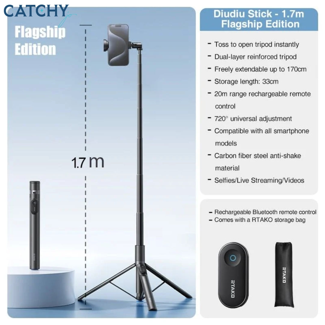 TT01 Integrated Selfie Stick