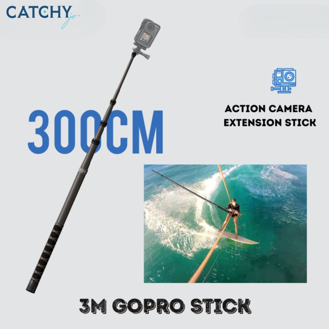 JMARY MT-65 3 Meter Carbon Fiber Stick