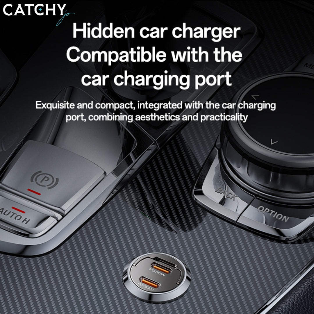 YESIDO Y69 Fast Mini Car Charger (30W)