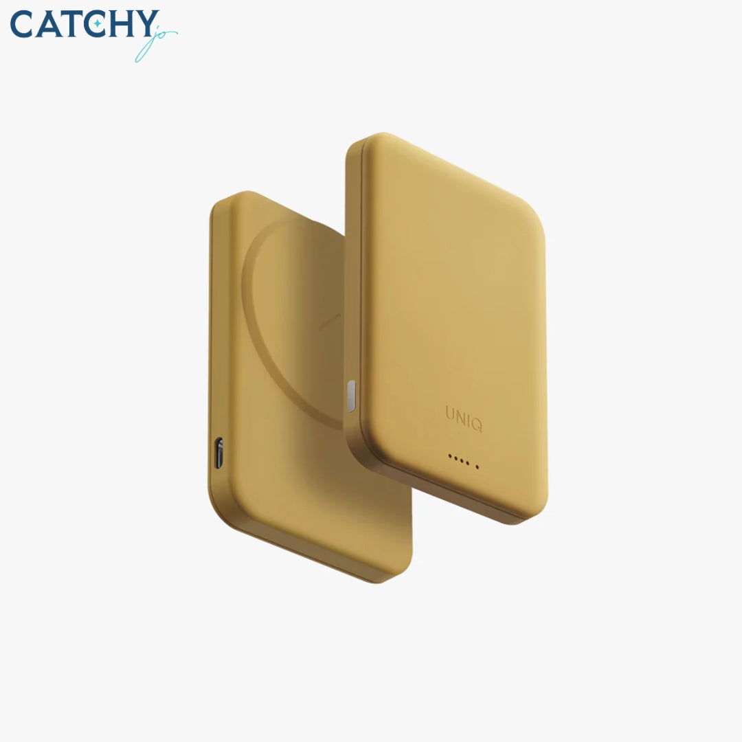 UNIQ Lexa Premium Leatherette Magnetic Power Bank (5000mAh)