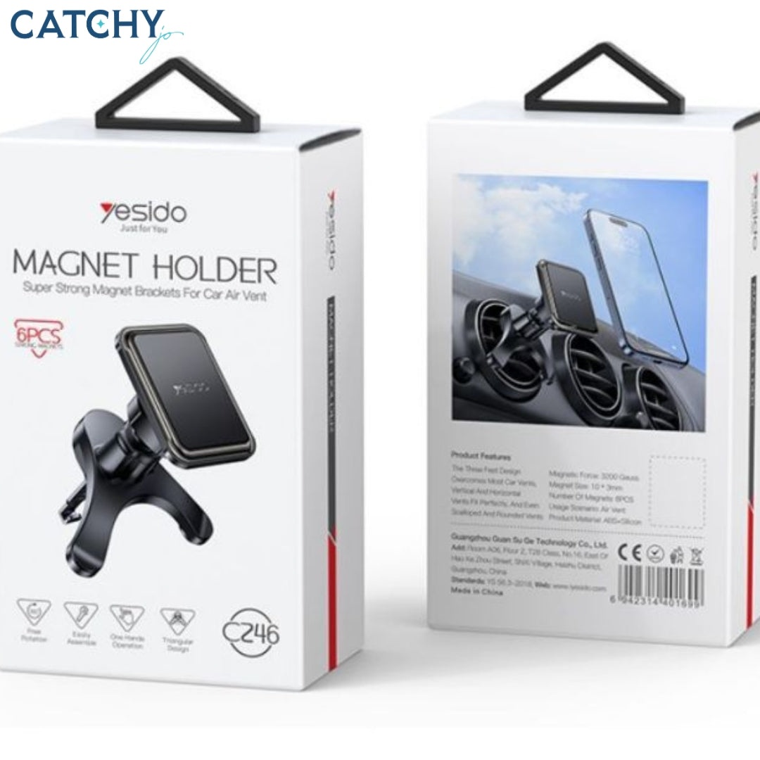 YESIDO C246 Free Rotating Angle Air Vent Car Phone Holder