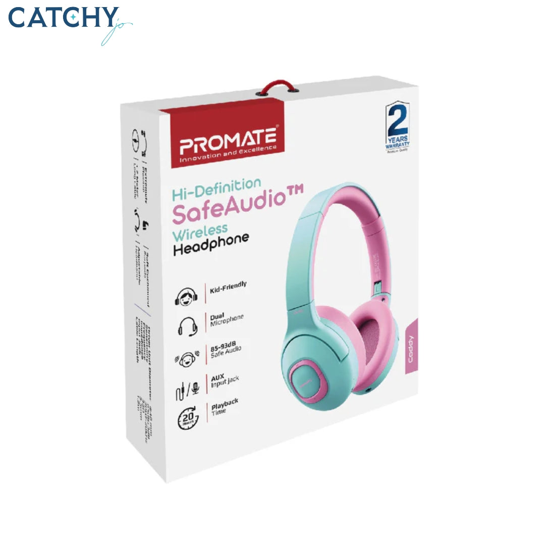 PROMATE Coddy Hi-Definition SafeAudio Wireless Headset