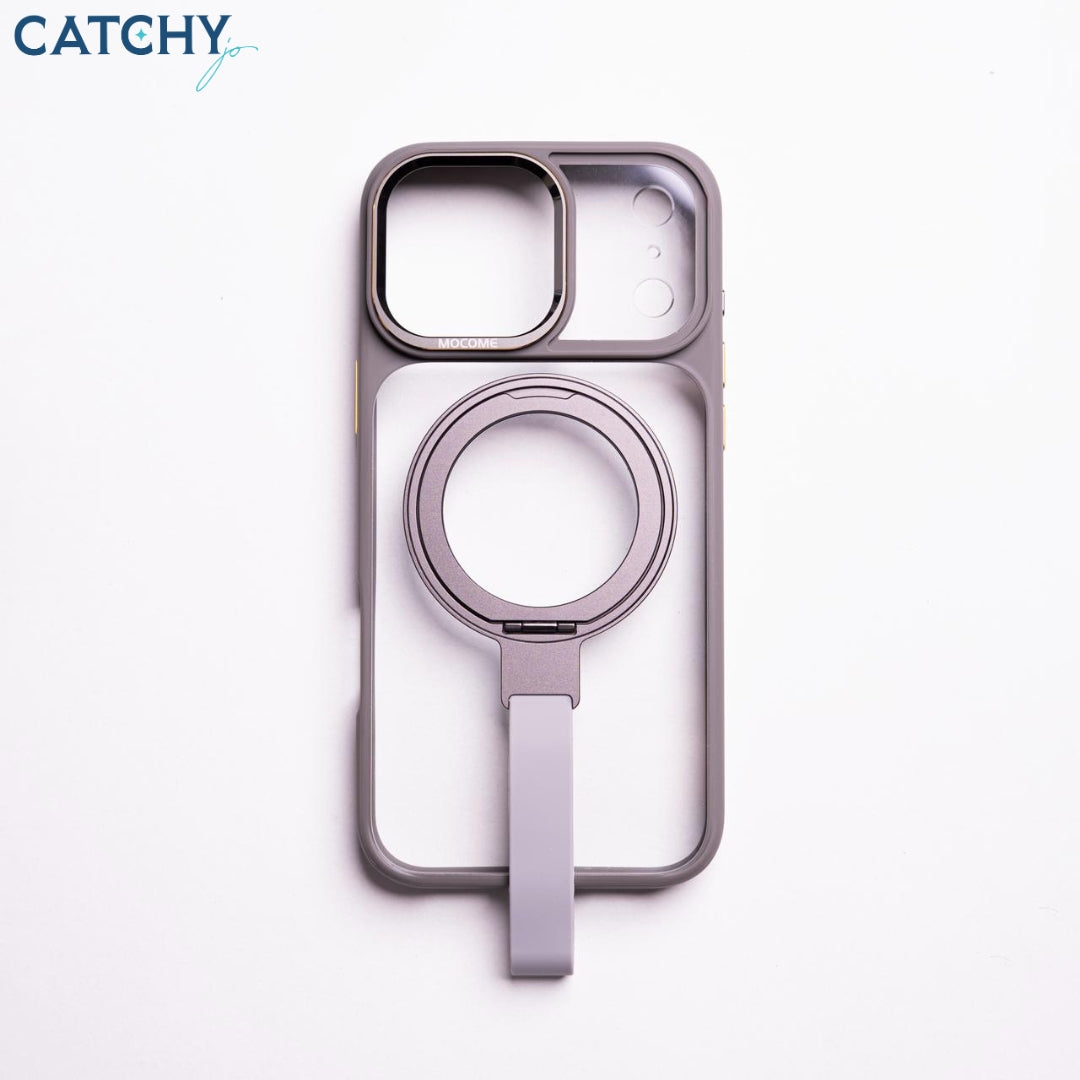 Mocome iPhone MagSafe Clear Case With Silicone Grip