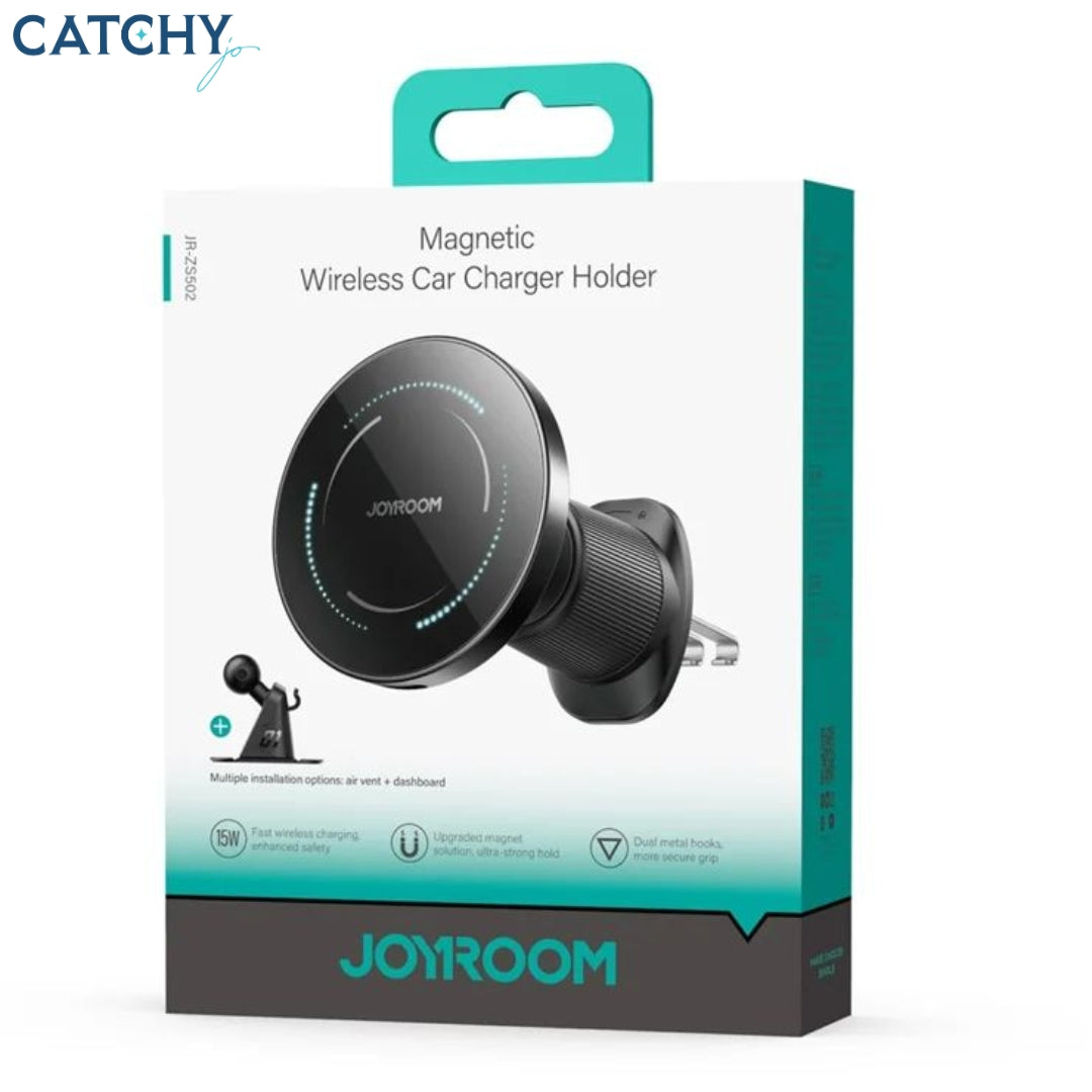JOYROOM JR-ZS502 Magnetic Wireless Car Holder (15W)