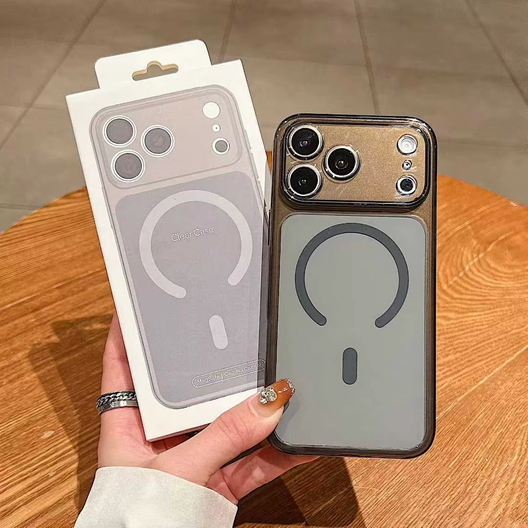 Magnetic Anti-Yellowing Wireless Charger iPhone Case