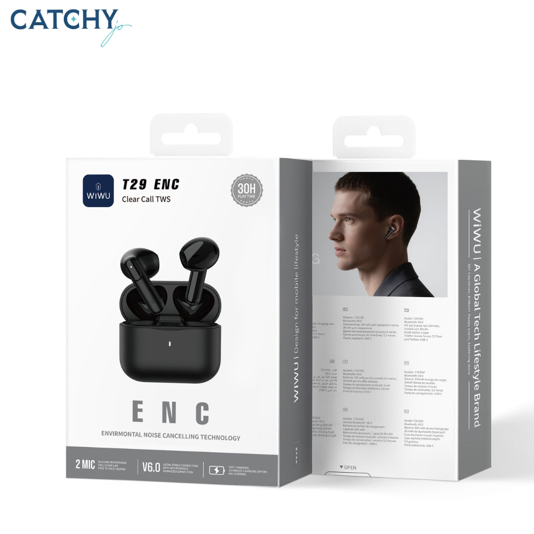 WiWU T29 ENC Clear Call TWS