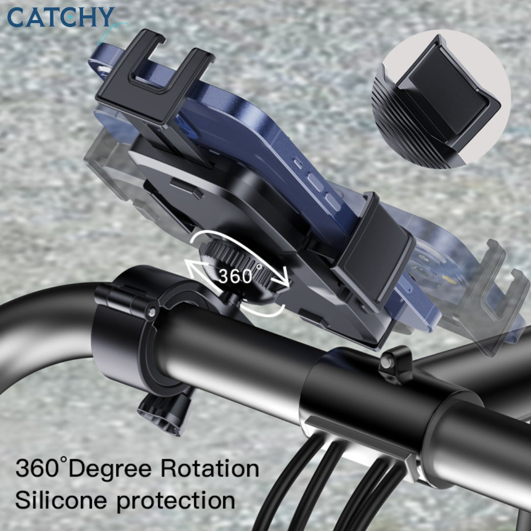 YESIDO C127 Rack Rubber Silicone Bike Phone Holder