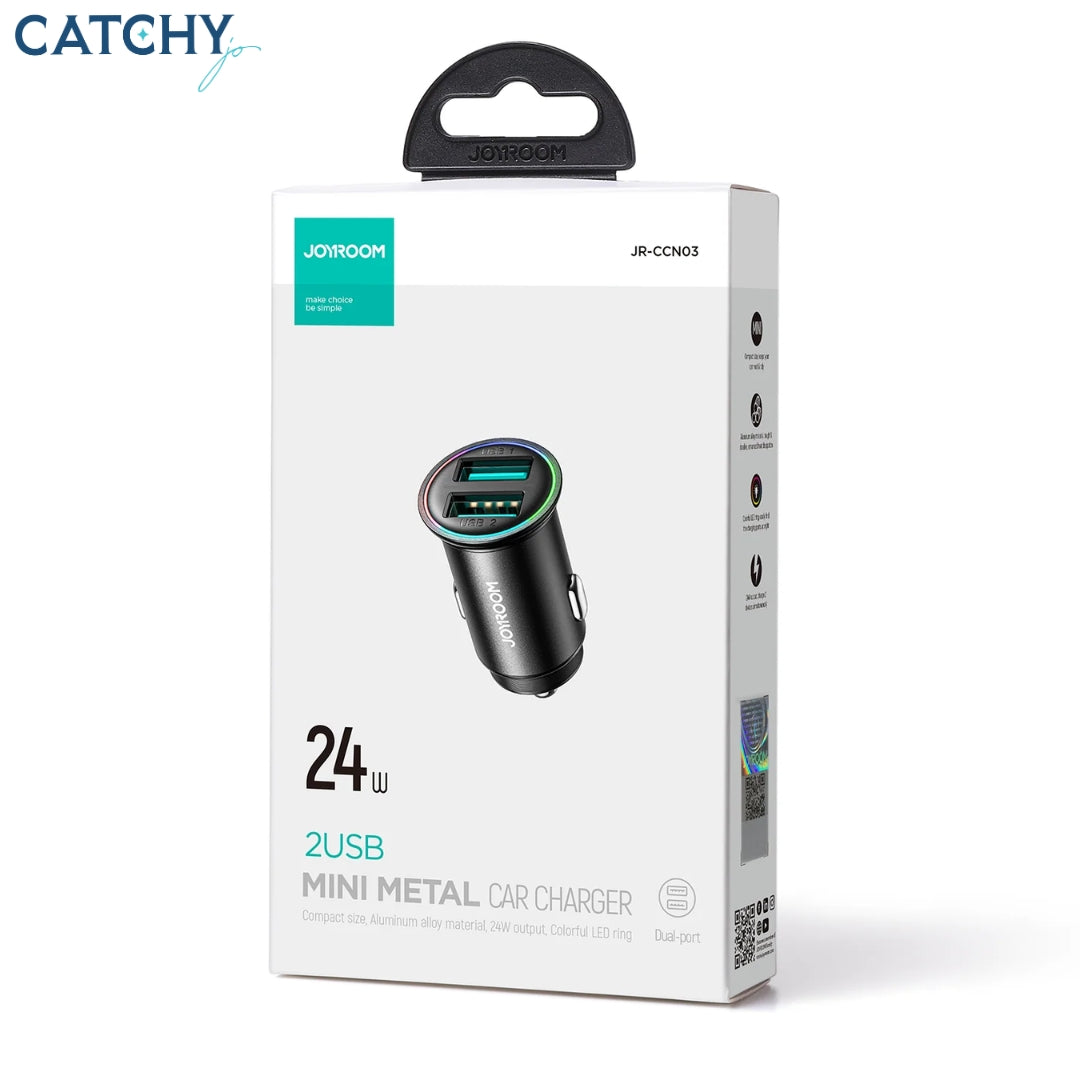 JOYROOM JR-CCN03 Metal Car Charger