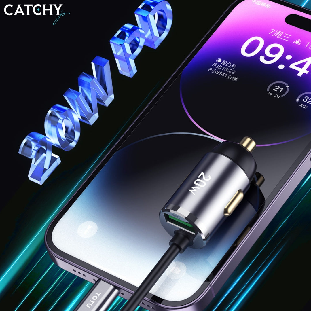 TOTU DCCPD-012 Series Fast Car Charger With Cable