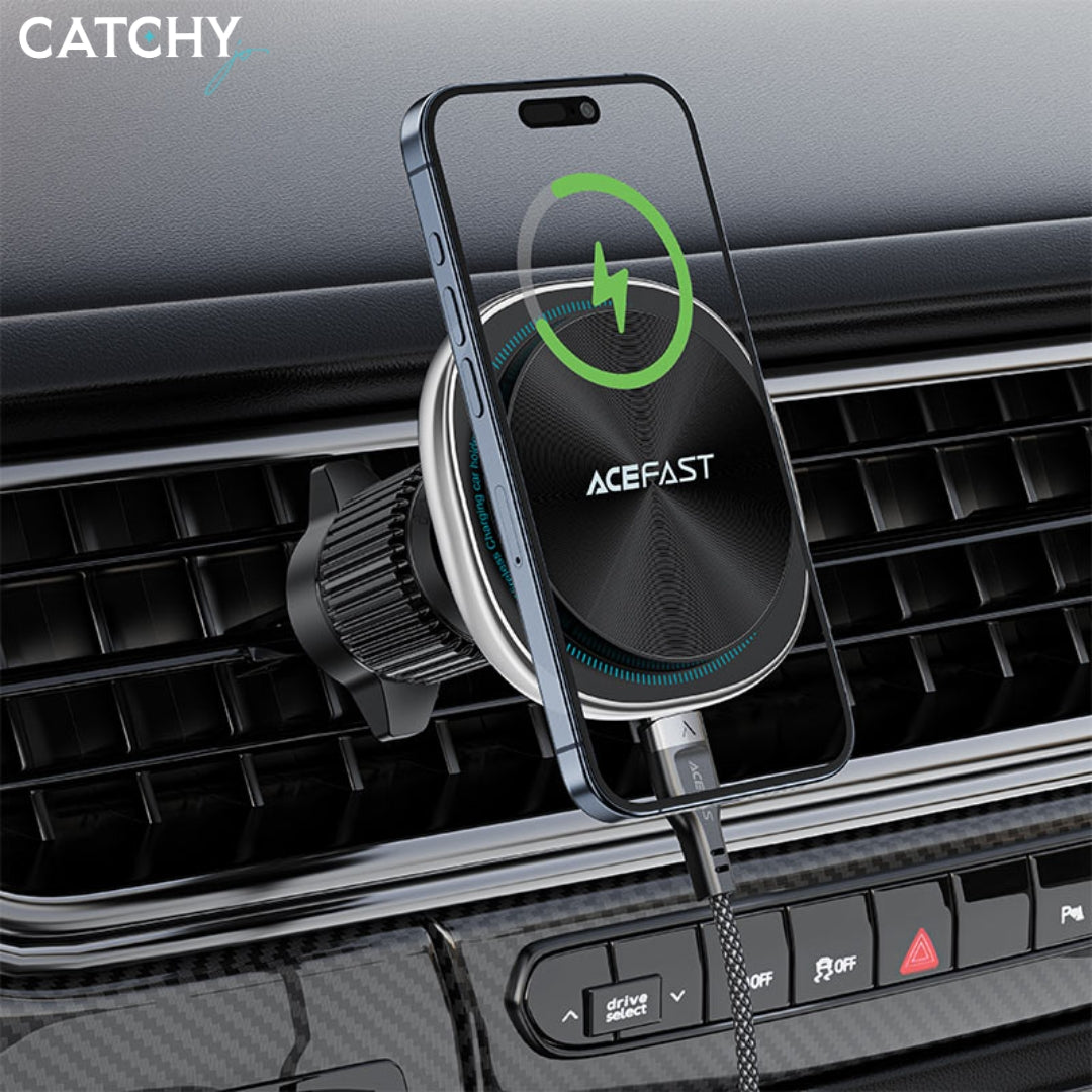 ACEFAST D41 Air Vent Magnetic Wireless Charging Car Holder