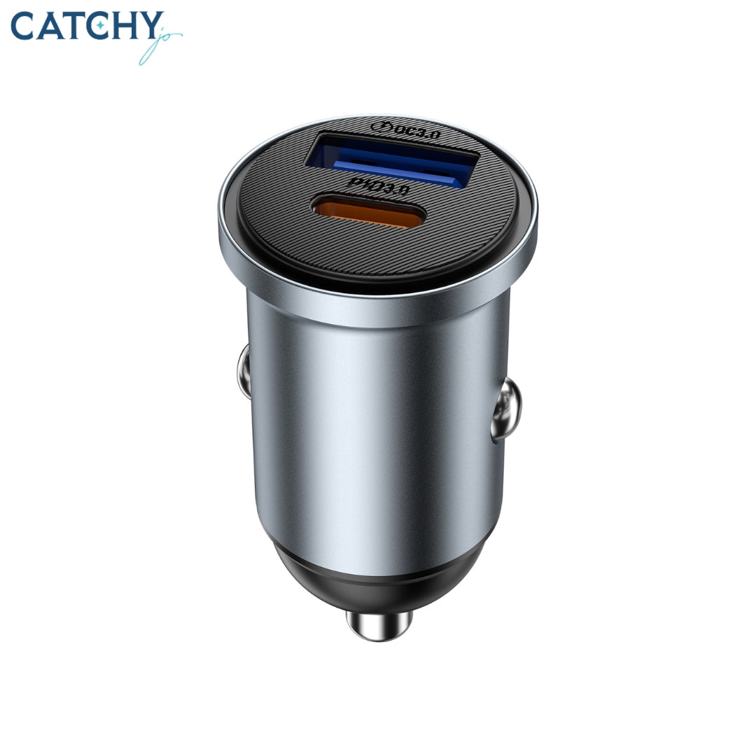 WiWU Wi-CC030 Nano Lite A+C Fast Car Charger (35W)