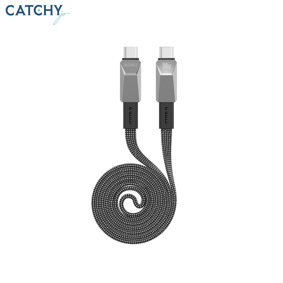 WiWU Wi-C078 Cyberlink USB-C To USB-C Cable 1M (100W)