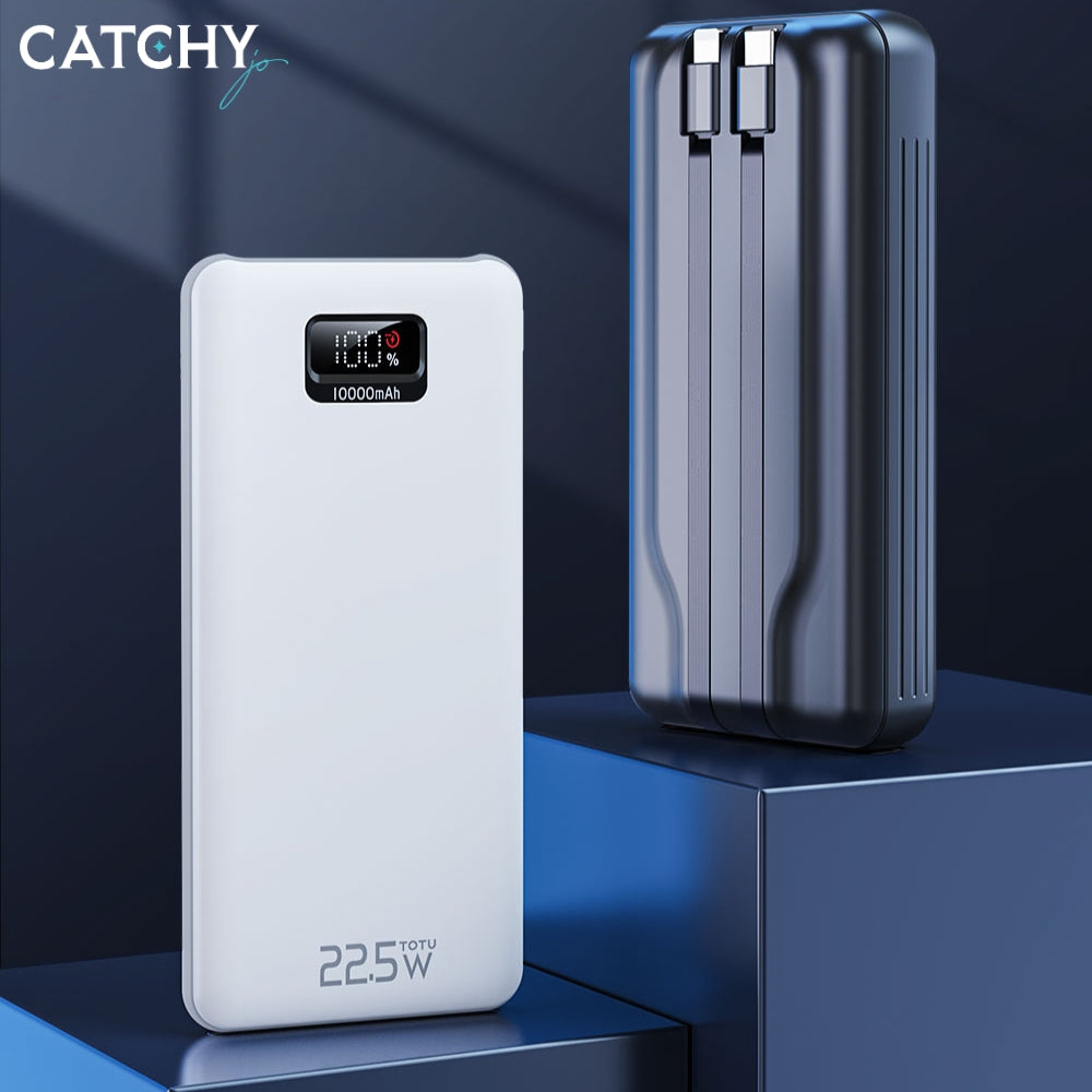 TOTU CPBL-09 Double Wire Fast Charger Power Bank 10000mAh