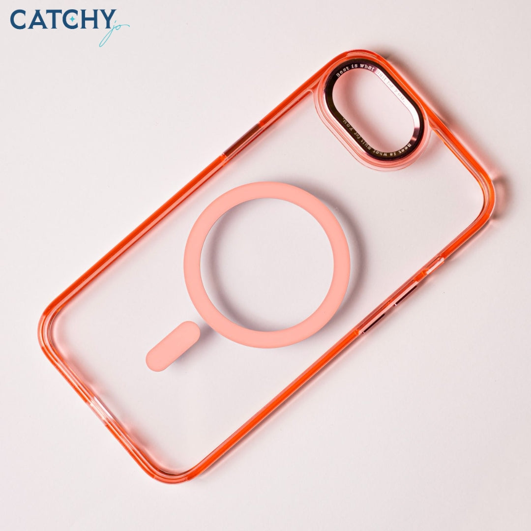 iPhone 16E Colorful Clear Case