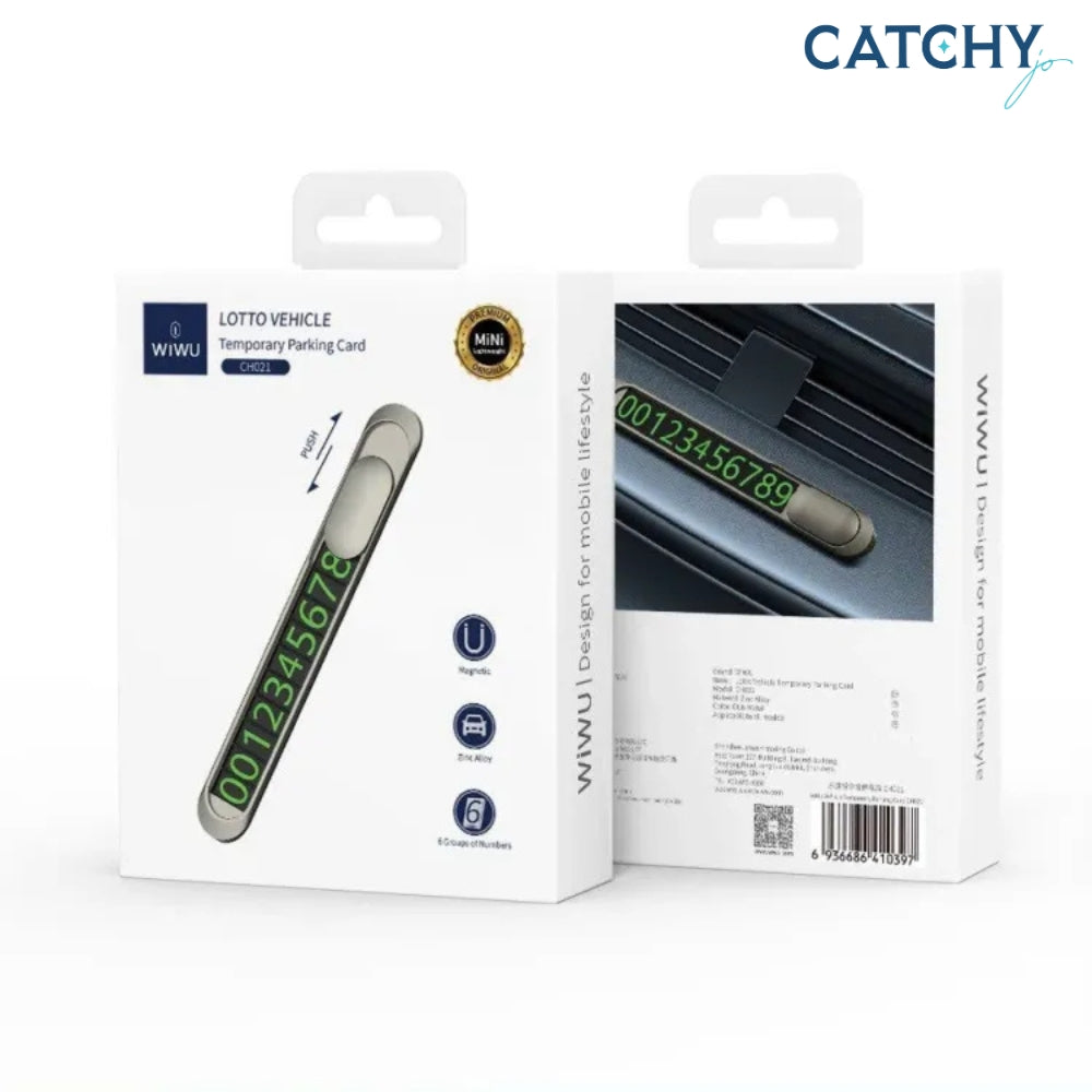 WiWU Lotto Parking Card