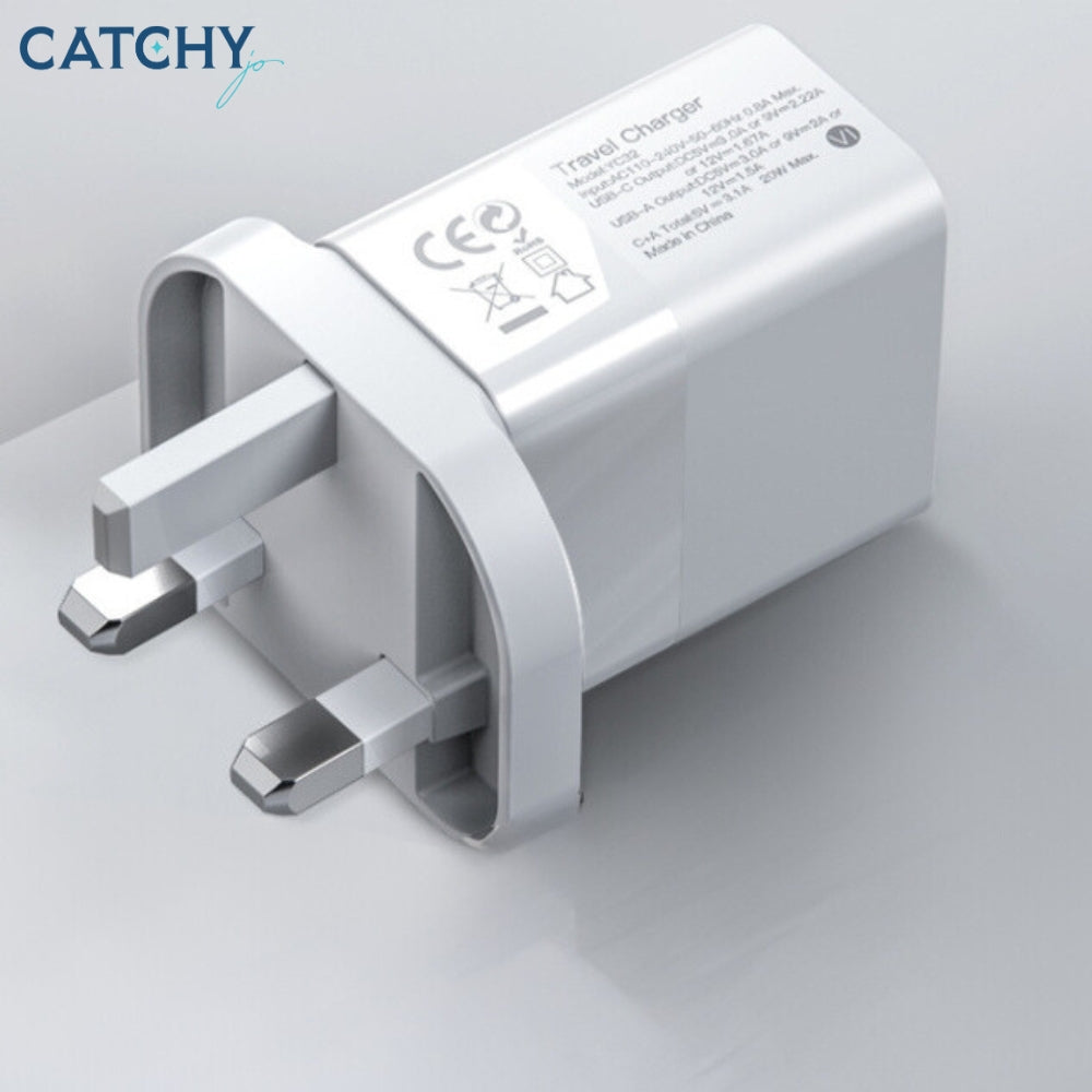 YESIDO YC-32 Dual Ports Charger (20W)