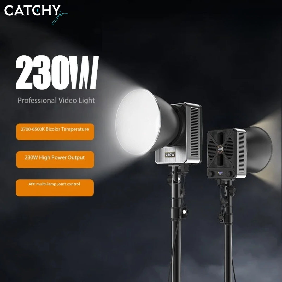 LIYADI LED COB Video Light G230W (2700K-6500K)