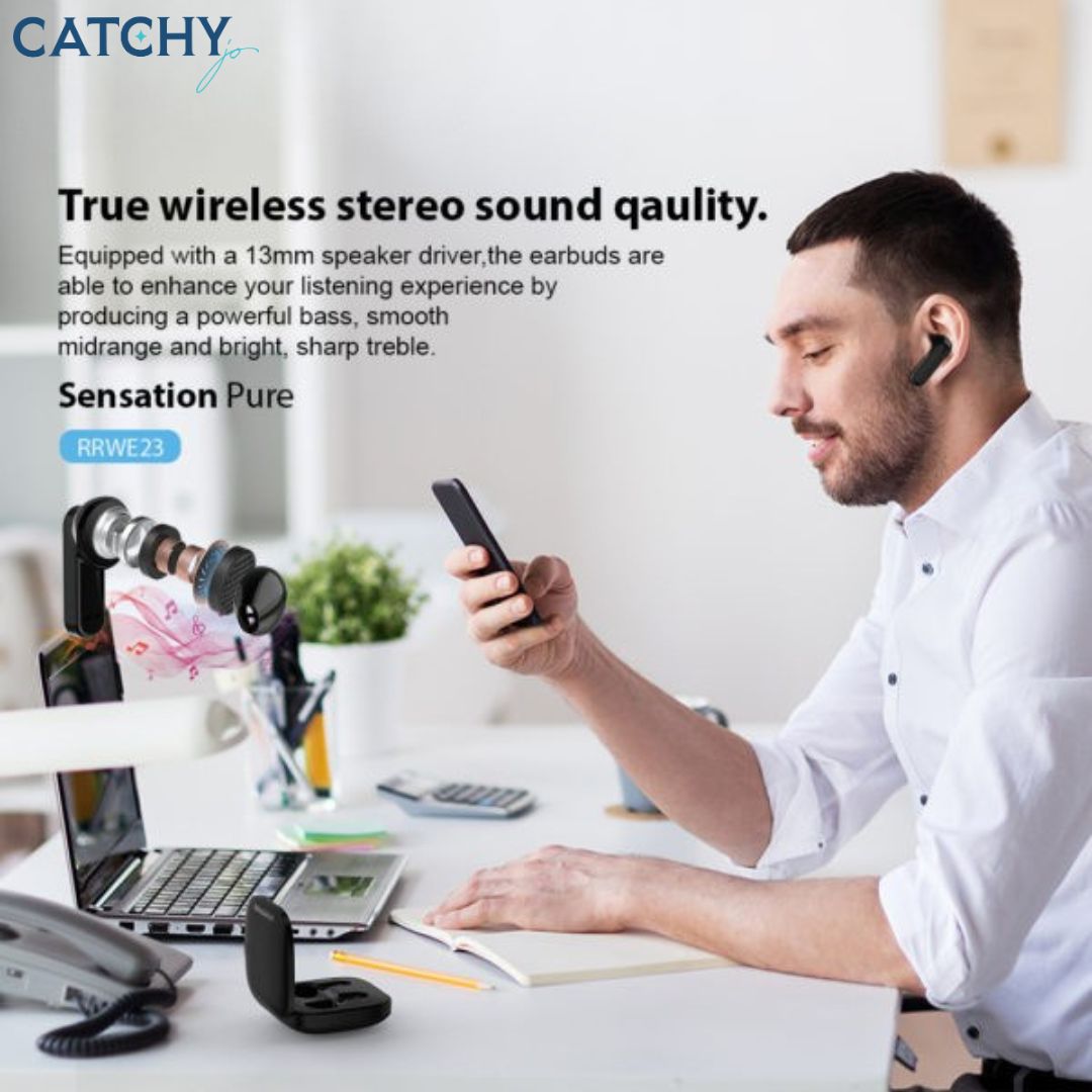 ROCKROSE Sensation Pure True Wireless Stereo Bluetooth Headphones