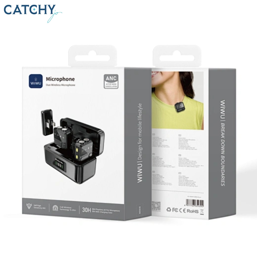 WiWU Wi-WM005 Duo Wireless Microphone ANC