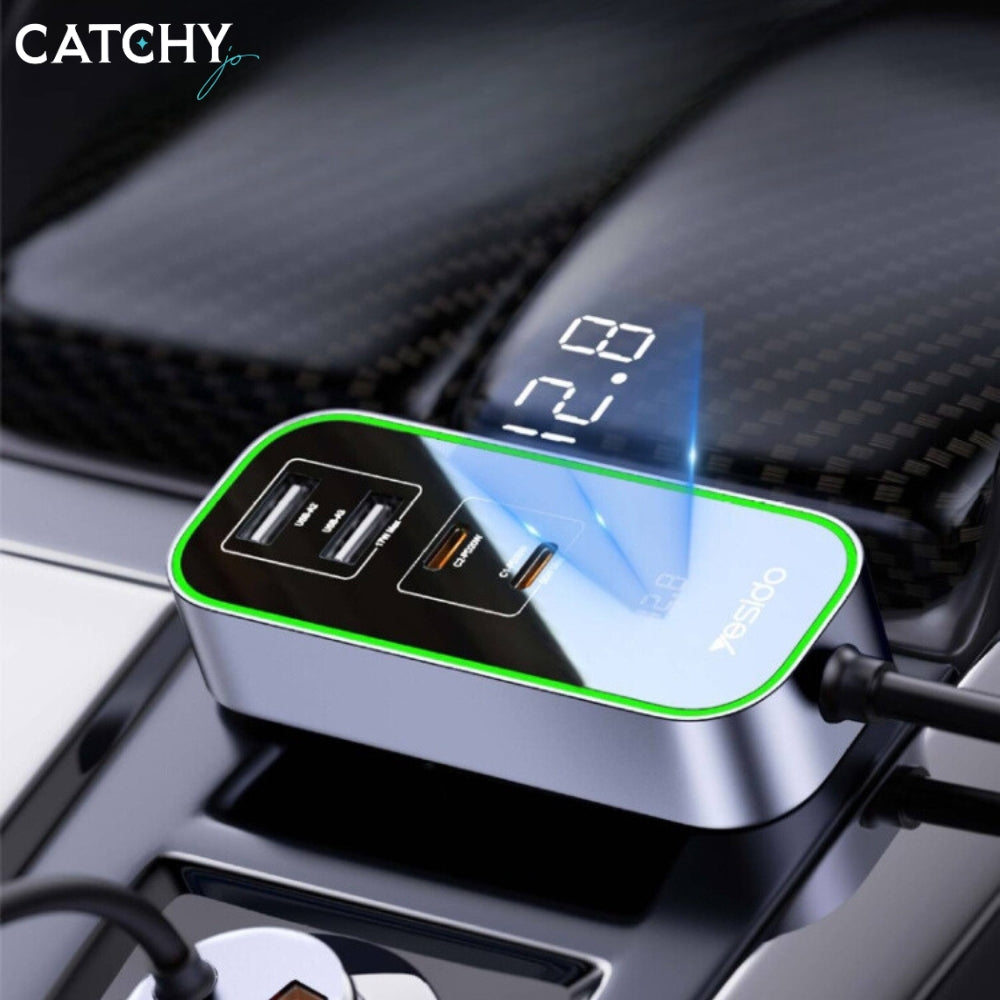 YESIDO Y53 Five Ports Car Charger (97W)