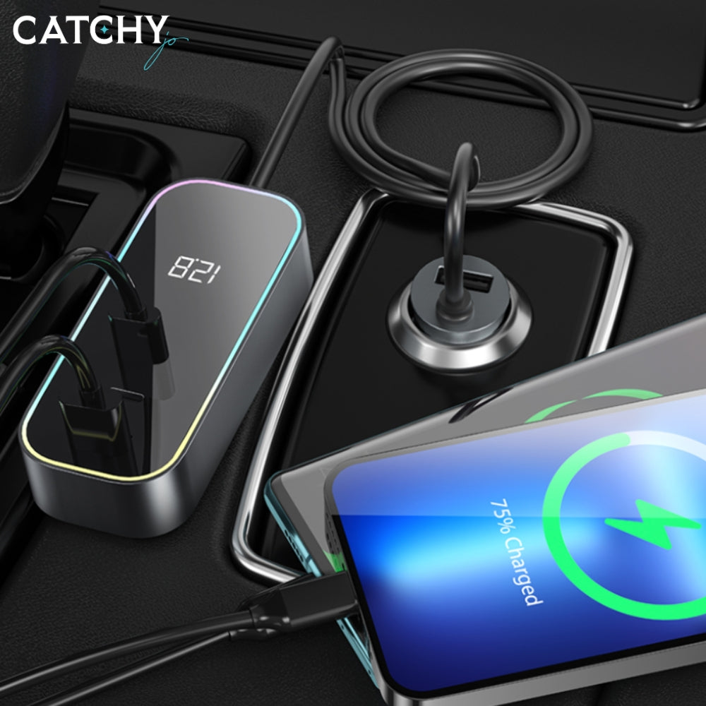 WiWU Fast Car Charger Multi-Port (120W)