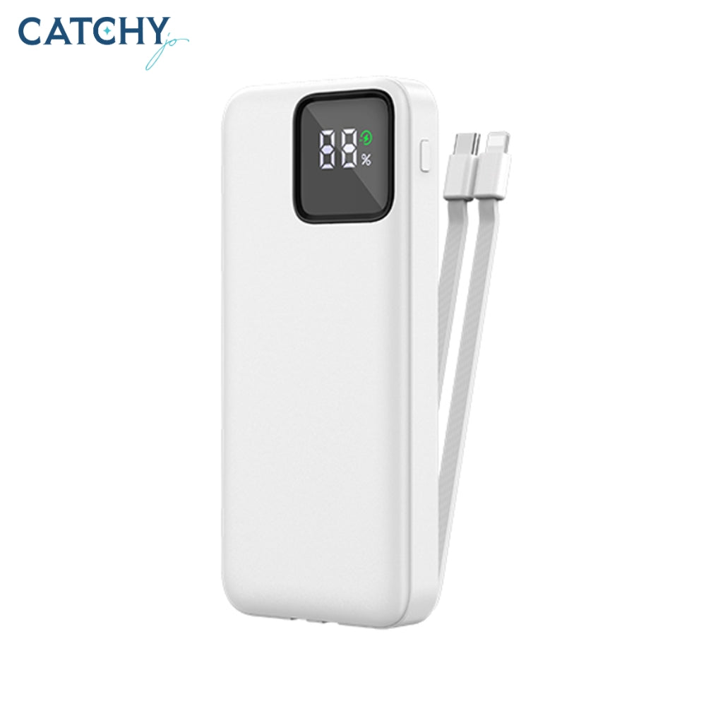 WiWU Power Bank With Built-IN-Cable 20000mAH (22.5W)