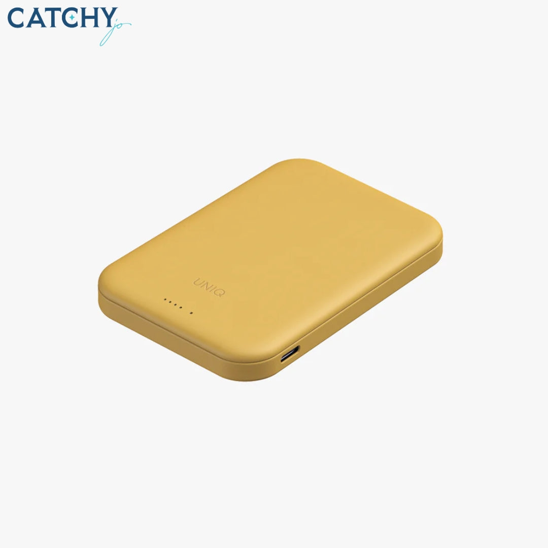 UNIQ Lexa Premium Leatherette Magnetic Power Bank (5000mAh)