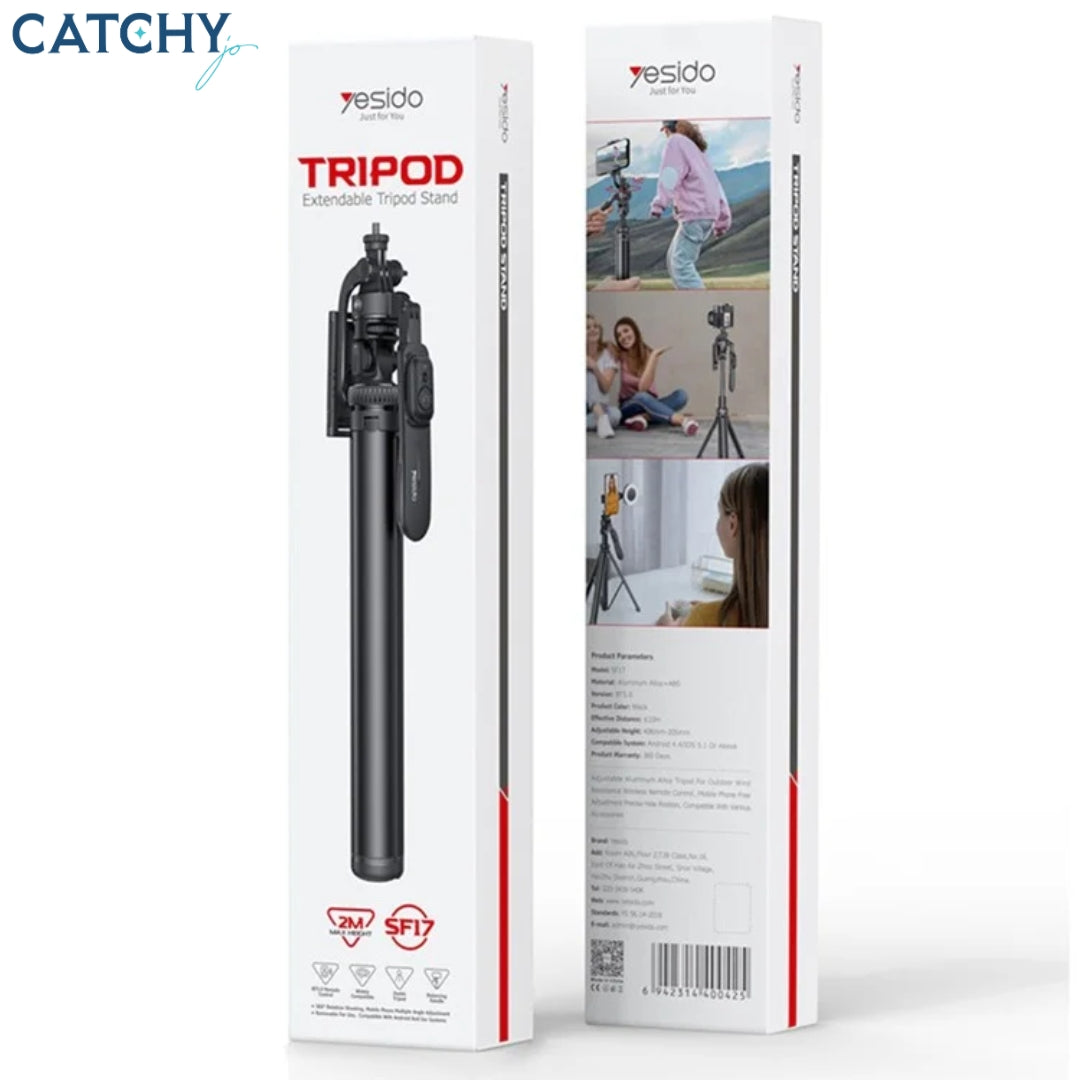 YESIDO SF17 Multifunctional Tripod Selfie Stick