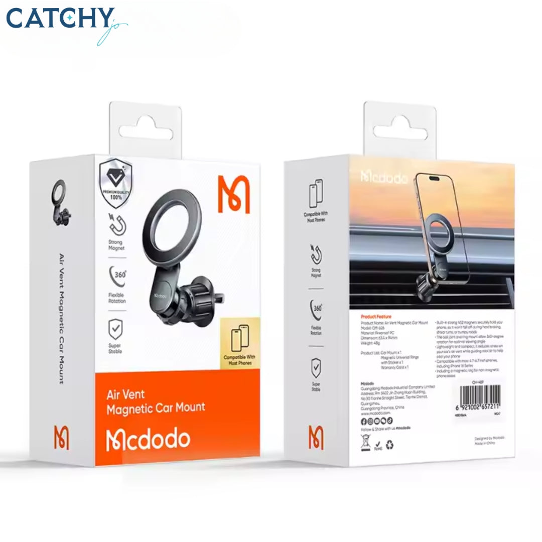 MCDODO 626 Magnetic Air Vent Car Phone Holder