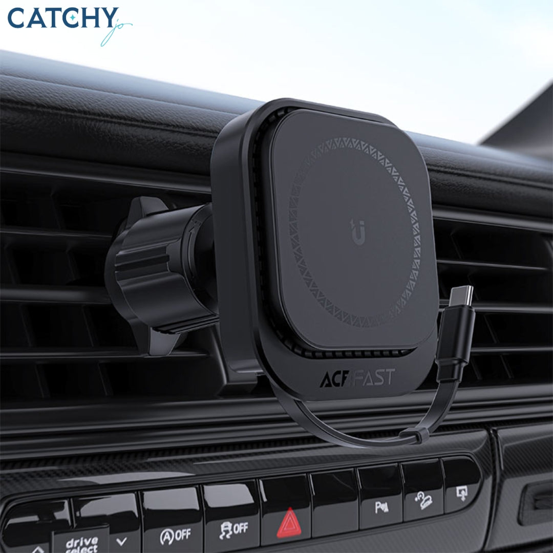 ACEFAST D32 Fast Wireless Charger Magnetic Car Holder