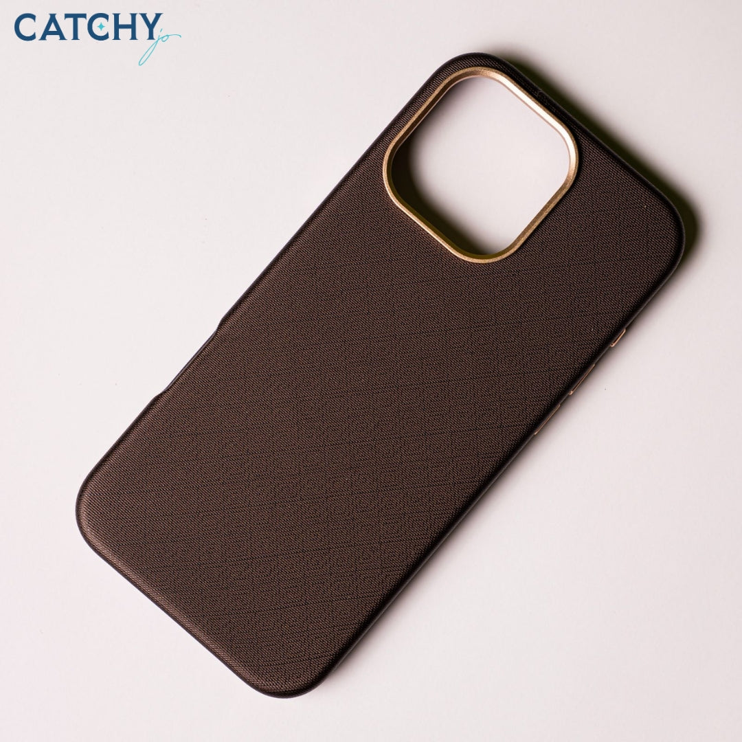iPhone Leather Texture Luxury Case